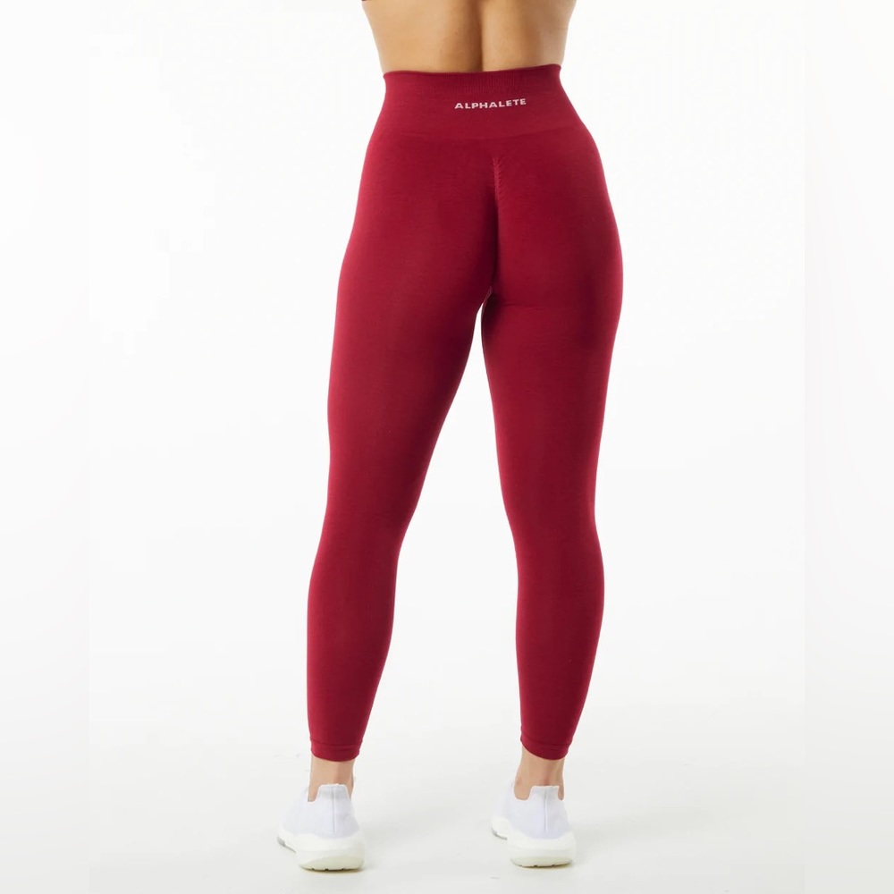 Alphalete Amplify Leggings - Scarlet
